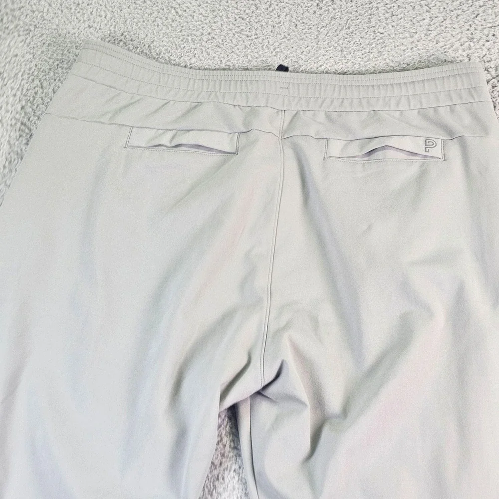 Public Rec Pants Mens 40x32 Gray Stretch Jogger Elastic Waist Zip Pocket Travel